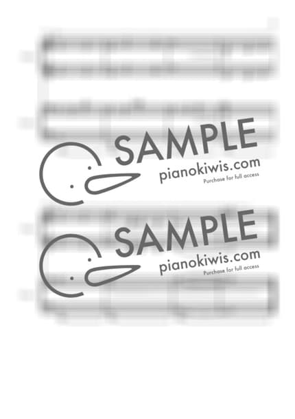 악보 > White Christmas / 쉬운 4 Hands - Irving Berlin · 캐롤 by My Favorite Piano 악보 이미지-2