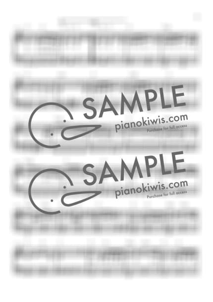 Score > Kawaikute gomen / 다장조 - HoneyWorks by 라니스코어 Sheet music image-2