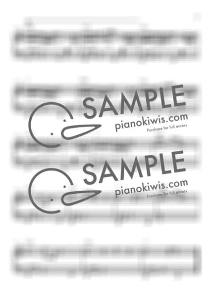 Score > Without You On My Side (A New Song Called Wedding March) / 다장조 - Jang Beom June by 라니스코어 Sheet music image-2