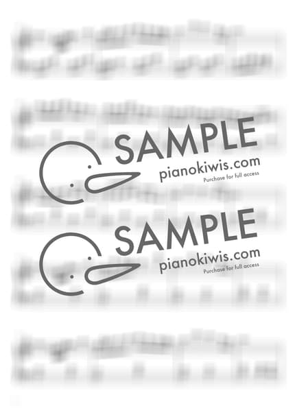 악보 > Flower Dance / 중급 악보 - DJ Okawari by 핑크피아노 PINKPIANO 악보 이미지-1