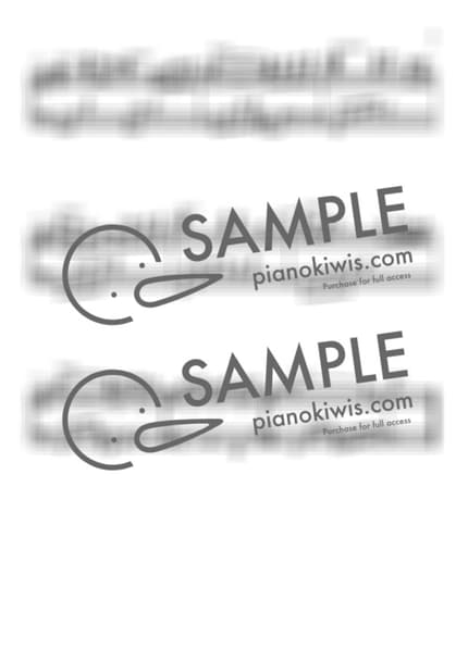 악보 > 엄마의 빗자루 (かあさんのホウキ) / 고급 악보 - 히사이시 조 · 마녀 배달부 키키 OST by My Favorite Piano 악보 이미지-4