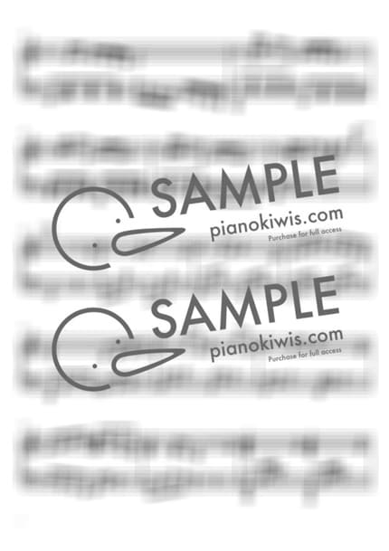 악보 > 바다가 보이는 마을 (海の見える街) / 중급 악보 - 히사이시 조 · 마녀 배달부 키키 OST by My Favorite Piano 악보 이미지-3