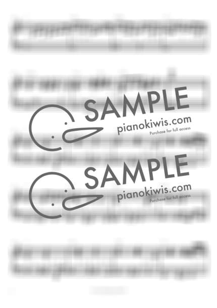 Score > Blue Whale / 피아노 반주 - YB by 피아노정류장 Sheet music image-1