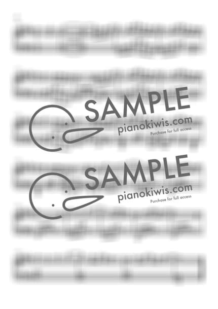 악보 > 아이네 클라이네 (アイネクライネ) - 요네즈 켄시 by marasy love 악보 이미지-5