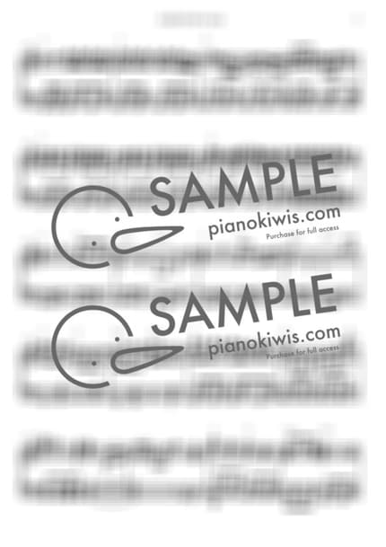 악보 > 우울하면 복이 와요 (憂う門には福来たる) - somei · 야무진 고양이는 오늘도 우울 OP by KeyNomad 악보 이미지-4