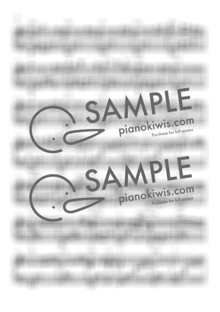 악보 > 언제나 몇 번이라도 (いつも何度でも) / 중급버전 - 기무라 유미 · 센과 치히로의 행방불명 OST by 듣다뮤직 DEUTDAMUSIC 악보 이미지-3