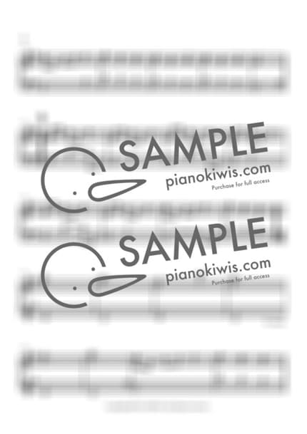 Score > Koibitotachino Warutsu - Seiji Kameda · Even If This Love Disappears from the World Tonight OST by 오늘피아노 Sheet music image-1