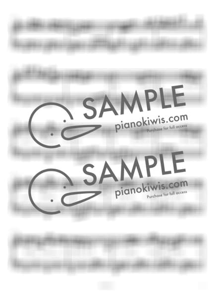 楽譜 > 옛 사랑 / 다장조 - 이문세 by 라니스코어 楽譜画像-2