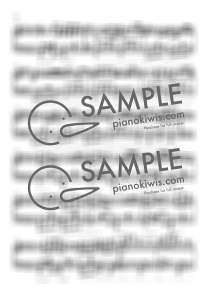 악보 > 역몽 (逆夢) - King Gnu · 주술회전 ED by 피아노키위즈 악보 이미지-3