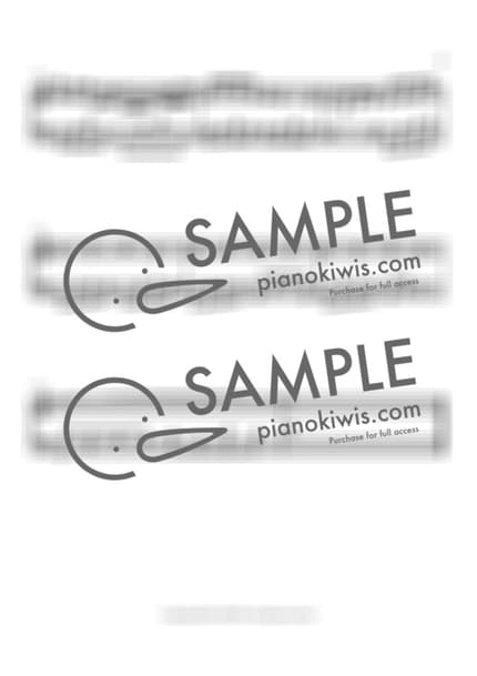 악보 > 미츠하의 등굣길 (三葉の通学) - RADWIMPS · 너의 이름은 OST by 오늘피아노 악보 이미지-2