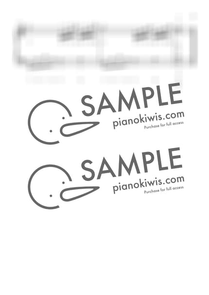 악보 > 아드린느를 위한 발라드 (Ballade Pour Adeline) / 쉬운악보 - 리차드 클레이더만 by 더블유피아노doubleupiano 악보 이미지-2