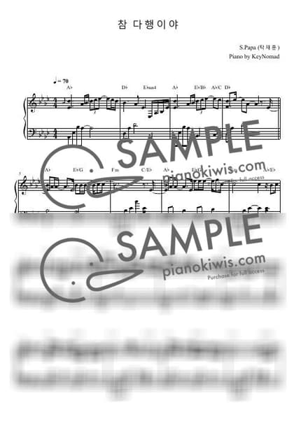 Score > That's a relief - S.Papa. by KeyNomad Sheet music image-0