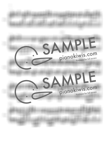 Score > Back In Time - LYn · Moon embracing the Sun OST by 피아니스트 송근영 Pianist Keunyoung Song Sheet music image-1