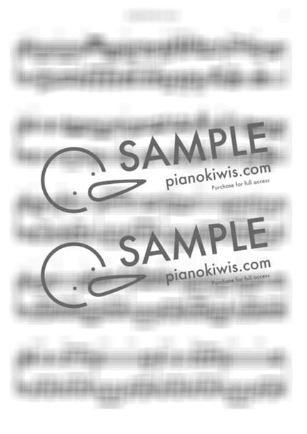 악보 > 우울하면 복이 와요 (憂う門には福来たる) - somei · 야무진 고양이는 오늘도 우울 OP by KeyNomad 악보 이미지-2