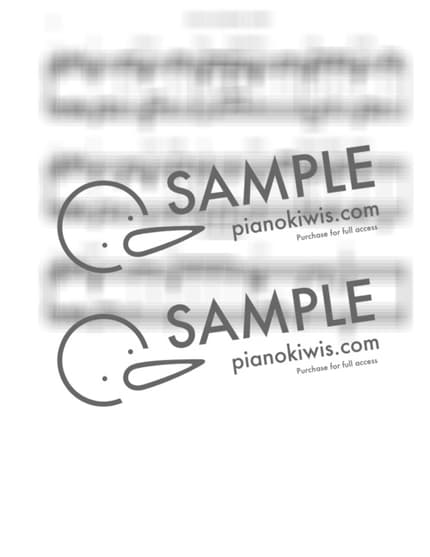 악보 > 만왕의 왕 내 주께서 '151장' / 묵도송,기도송,축도송버젼 - R. E. Hudson · 찬송가 by 나건반 악보 이미지-1