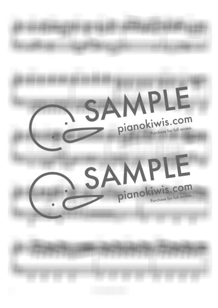 악보 > 카마도 탄지로의 노래 (竈門炭治郎のうた) / 피아노 반주 - 시이나 고 · 귀멸의 칼날 OST by 피아노정류장 악보 이미지-3