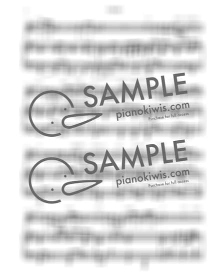 Score > The Time, Penetrated / 3단악보 - WELOVE by 나건반 Sheet music image-5