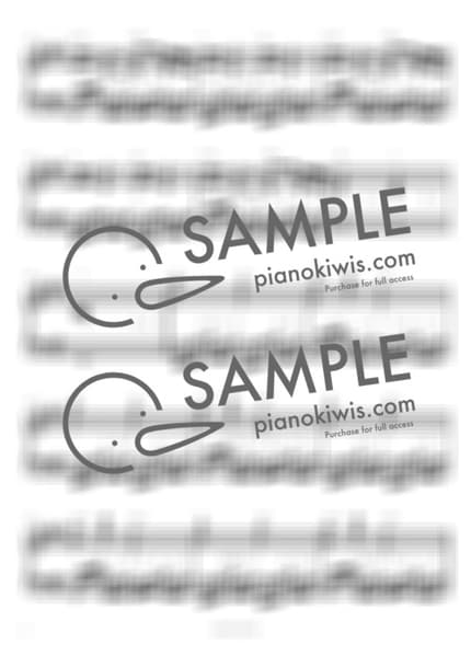 Score > FOREVER / 피아노 반주 - D.O. · Resident Playbook OST by 피아노정류장 Sheet music image-1