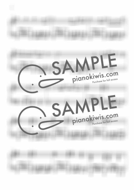 악보 > 세상이 끝날 때까지는 (世界が終るまでは…) / 슬램덩크 OST - WANDS · 슬램덩크 OST by 제이오 악보 이미지-3