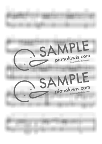 楽譜 > Memories / 다장조 - Maroon 5 by 라니스코어 楽譜画像-3