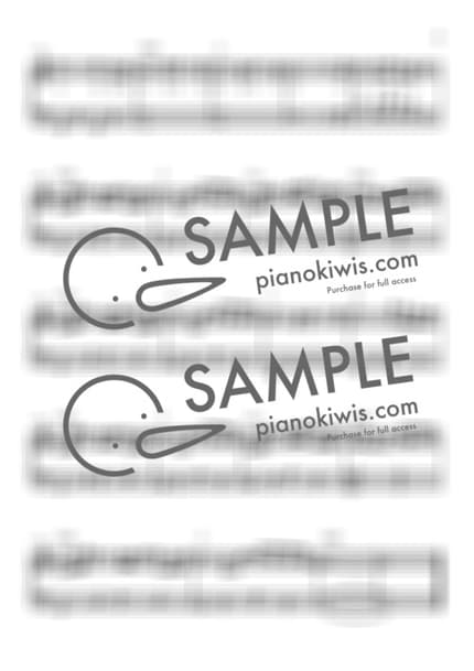 Score > The knight who can't die and the silk cradle / 다장조 - LUCY by 라니스코어 Sheet music image-4