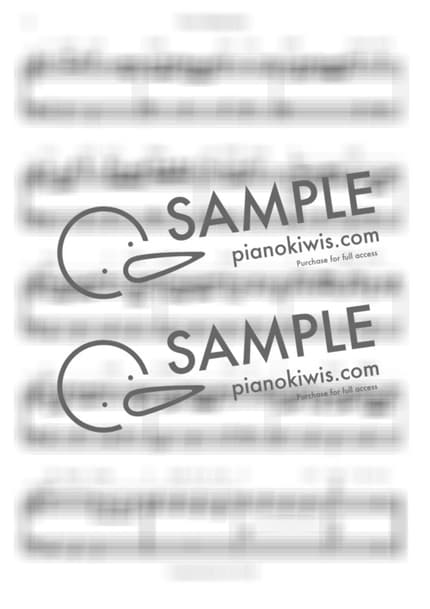 악보 > Never Ending Story / 매우 쉬운 버전 / C Major / 1절만 - 아이유 by LaLaPiano 악보 이미지-1