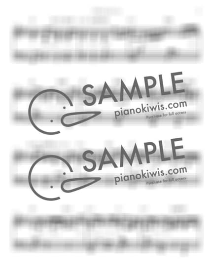 Score > Sadder Than Yesterday / 피아노 커버, 밴드 반주 Ver. - Woody by 건반자매 Sheet music image-2