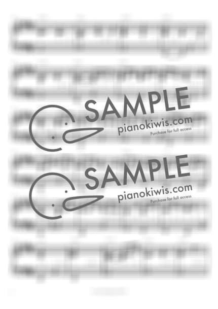 Score > Fade Away / 피아노 반주 - Park Ji Yoon by 피아노정류장 Sheet music image-1