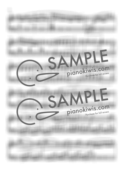 Score > Piano Sonata No.8 'Pathetique' / Advanced - L. V. Beethoven by PianoKiwis Sheet music image-7