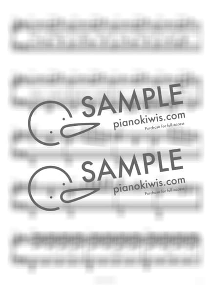 Score > Akuma no Ko / 피아노 반주 - Ai Higuchi · Attack on Titan ED by 피아노정류장 Sheet music image-2