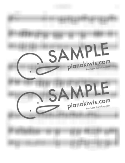 Score > For You Are with Me 'Psalm 23' / Gkey - WELOVE by 건반자매 Sheet music image-4