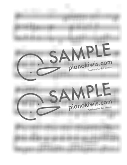 Score > Thanks / 3단악보 - Son KyungMin by 나건반 Sheet music image-2