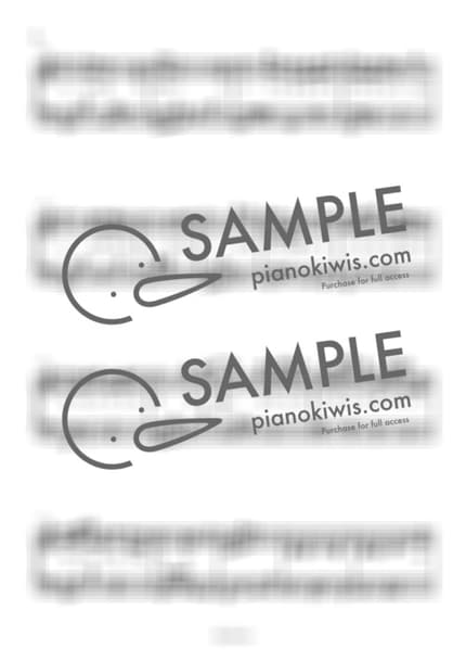 Score > Winter Sleep / 다장조 - IU by 라니스코어 Sheet music image-1