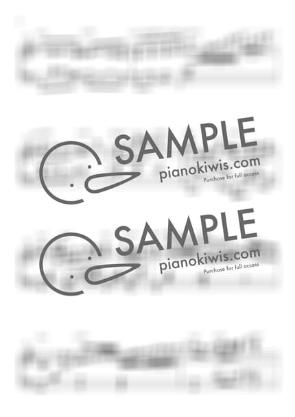 Score > 흘러가는대로 - Hanna by 한나의 피아노동산 Sheet music image-1