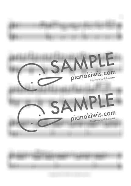 Score > Theme of Mitsuha - RADWIMPS · your name. OST by 오늘피아노 Sheet music image-2