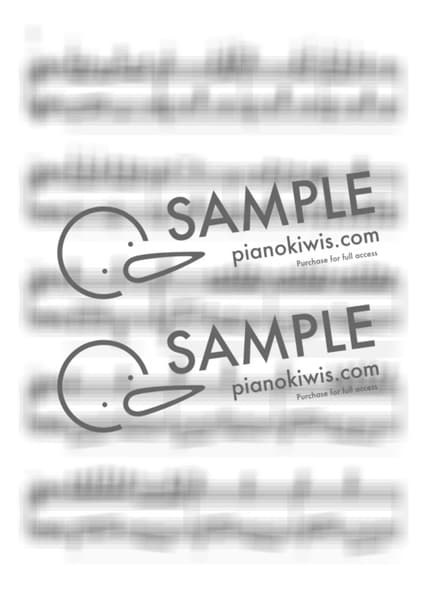 악보 > golden hour / 중급 - JVKE by 피아노키위즈 악보 이미지-1