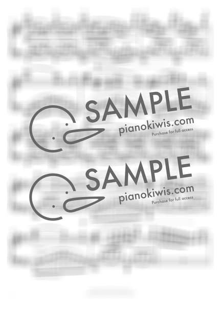 Score > No. 3 of the 3 short pieces by Liszt 'Liebesträume' / Advanced - F. Liszt by PianoKiwis Sheet music image-3