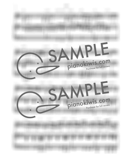 Score > Thanks / 3단악보 - Kim Dong Ryul by 나건반 Sheet music image-1