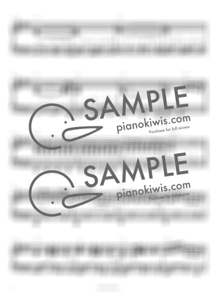 Score > Drowning / 피아노 반주 - WOODZ by 피아노정류장 Sheet music image-1