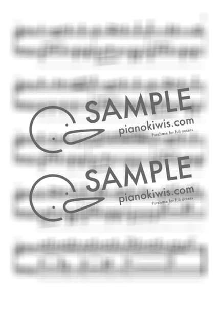 악보 > 쏘아올린 불꽃 (打上花火) / 중급 악보 - 요네즈 켄시, DAOKO · 쏘아올린 불꽃 OST by 피아노키위즈 악보 이미지-2