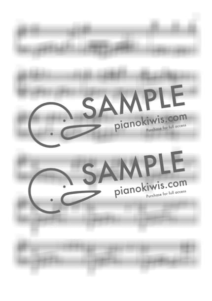 Score > Carrying You / Intermediate - Joe Hisaishi · Castle in the Sky OST by My Favorite Piano Sheet music image-2