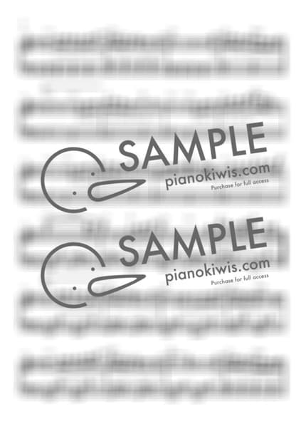 Score > Who / Easy - JIMIN by 듣다뮤직 DEUTDAMUSIC Sheet music image-1