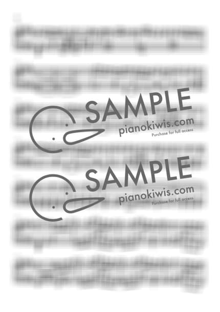 악보 > 아이네 클라이네 (アイネクライネ) - 요네즈 켄시 by marasy love 악보 이미지-1