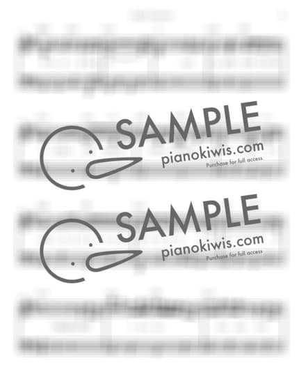 楽譜 > イフ・アイ・セイ・アイ・ラブ・ユー(IF I SAY, I LOVE YOU) / 初級 - BOYNEXTDOOR by 건반자매 楽譜画像-6