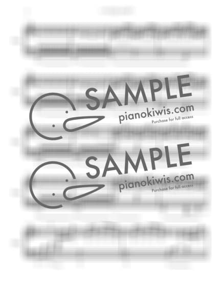 Score > Chasing Kou / Easy - Hidekazu Sakamoto · Drowning Love OST by 피아노온 piano on Sheet music image-1