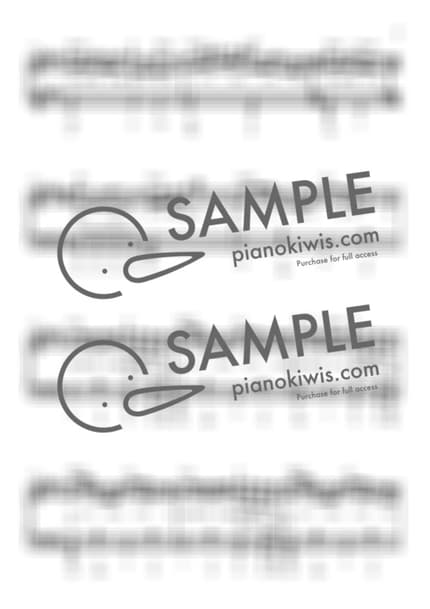 악보 > 변하지 않는 것 (変わらないもの) / 중급 계이름 악보 - 오쿠 하나코 · 시간을 달리는 소녀 OST by My Favorite Piano 악보 이미지-6