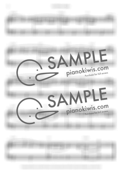 악보 > Die With A Smile / 매우 쉬운버전 / C Major / 1절만 - Lady GaGa, Bruno Mars by LaLaPiano 악보 이미지-1