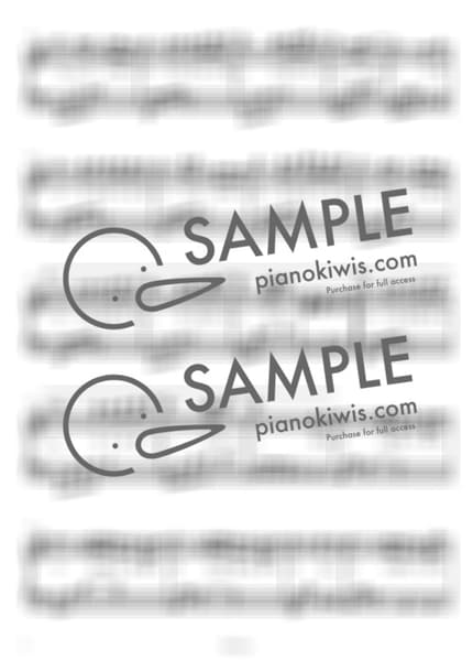 Score > can't sleep / 다장조 - Jang Beom June by 라니스코어 Sheet music image-1