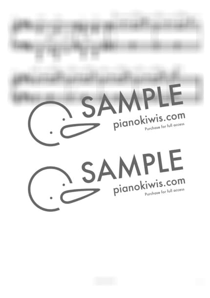 Score > Akuma no Ko / 피아노 반주 - Ai Higuchi · Attack on Titan ED by 피아노정류장 Sheet music image-4