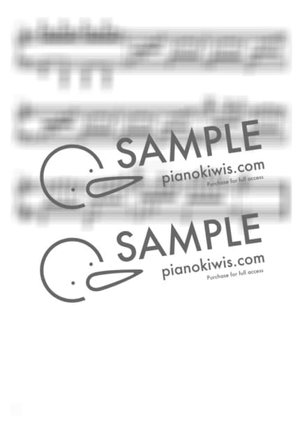 악보 > 코우를 쫓아 (コウを追いかけて) / 중급 - 사카모토 히데카즈 · 물에 빠진 나이프 OST by 핑크피아노 PINKPIANO 악보 이미지-3